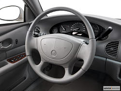 2005 Buick Century Steering wheel White